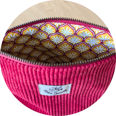 Trousse de toilette rouge – Image 3