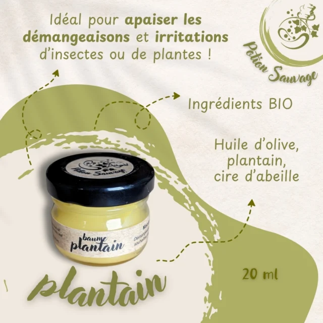Un petit pot pour apaiser les petits bobos du quotidien 🍃 🌱…