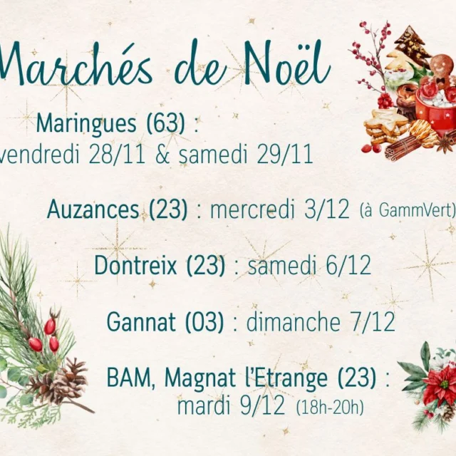 ✨ 𝗟𝗮 𝗺𝗮𝗴𝗶𝗲 𝗱𝗲 𝗡𝗼𝗲̈𝗹 𝗮𝗿𝗿𝗶𝘃𝗲 ! ✨ Cette année encore, vous…